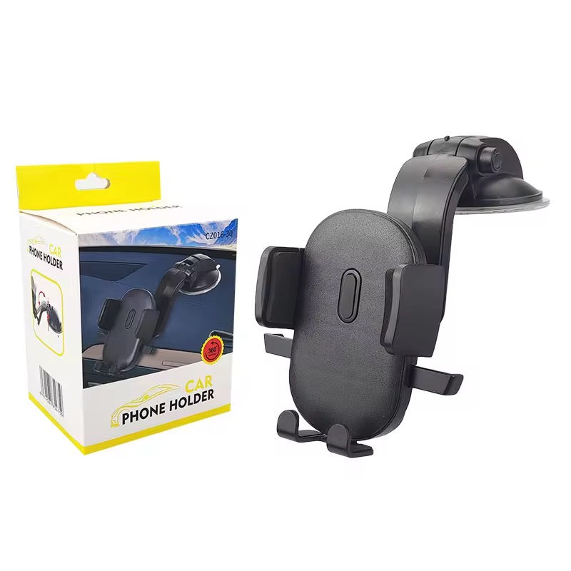 Universal 360° Rotating Car Phone Holder DriveSmart™ 360° Universal Car Phone Mount – Secure Grip & Easy Viewing