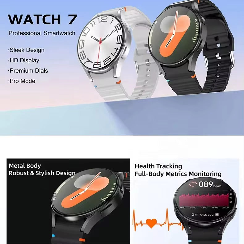 β Smart Health Watch Pro
Track More. Worry Less.
Heart Rate, SpO2, Blood Pressure, & More β All From Your Wrist.