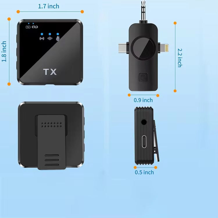 π€ Crystal Clear Audio Anywhere You Go
Intelligent Noise Reduction Wireless Microphone System