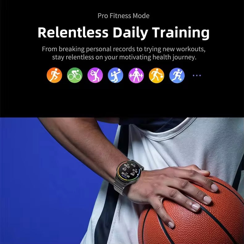 β Smart Health Watch Pro
Track More. Worry Less.
Heart Rate, SpO2, Blood Pressure, & More β All From Your Wrist.