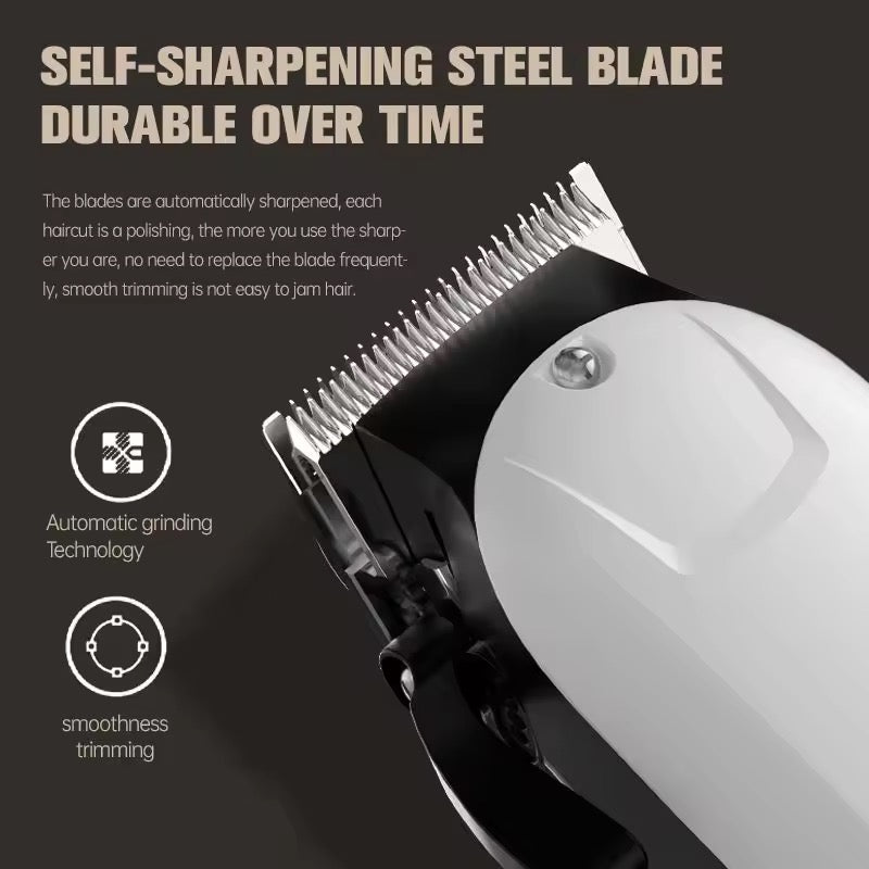 Rechargeable Hair Clipper – Safe, Sharp & Skin-Friendly
