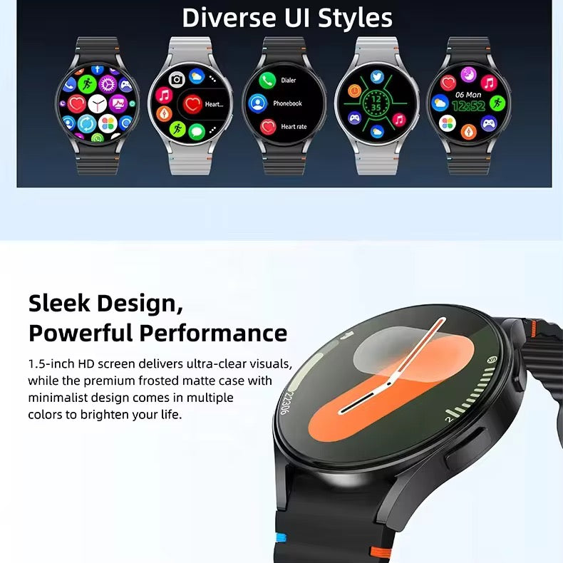 β Smart Health Watch Pro
Track More. Worry Less.
Heart Rate, SpO2, Blood Pressure, & More β All From Your Wrist.