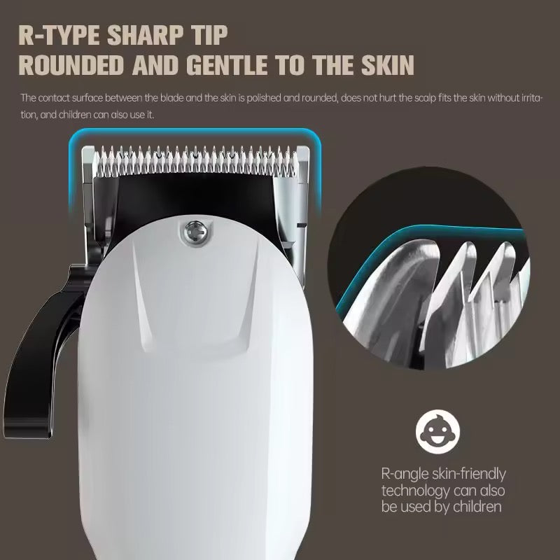Rechargeable Hair Clipper – Safe, Sharp & Skin-Friendly