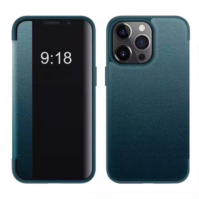 Stylish Protection Meets Smart Functionality
Premium Leather Flip Cases for iPhone
Sleek. Durable. Smart Display Cover.