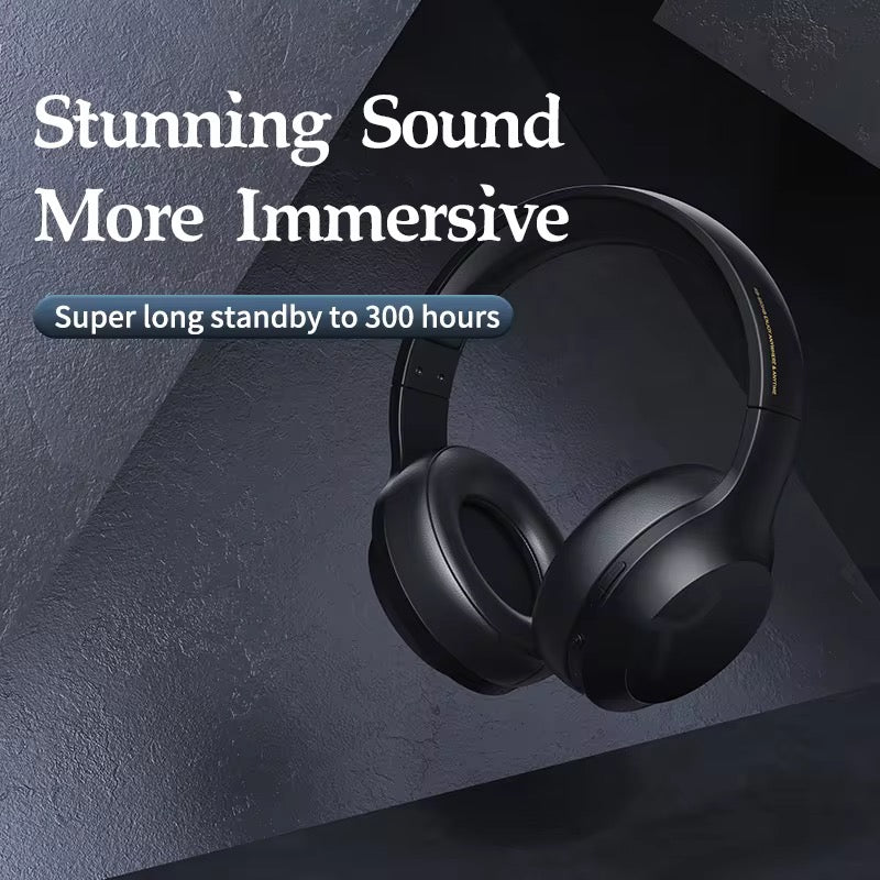 Immersive Wireless Headphones
🎧 Stunning Sound, More Immersive
Experience sound like never before.
Engineered for clarity, comfort, and convenience—these wireless headphones deliver stunning audio whether you're on the go, working, or relaxing.