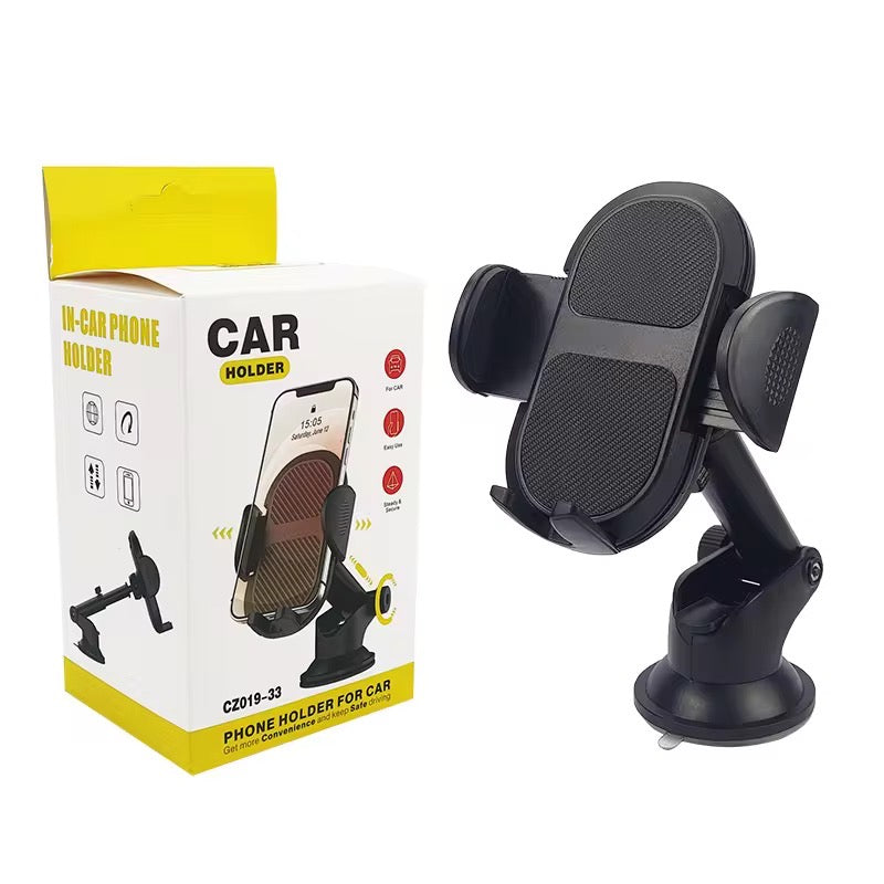 Universal 360° Rotating Car Phone Holder DriveSmart™ 360° Universal Car Phone Mount – Secure Grip & Easy Viewing