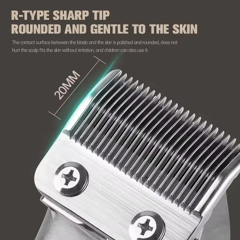 Rechargeable Hair Clipper – Safe, Sharp & Skin-Friendly