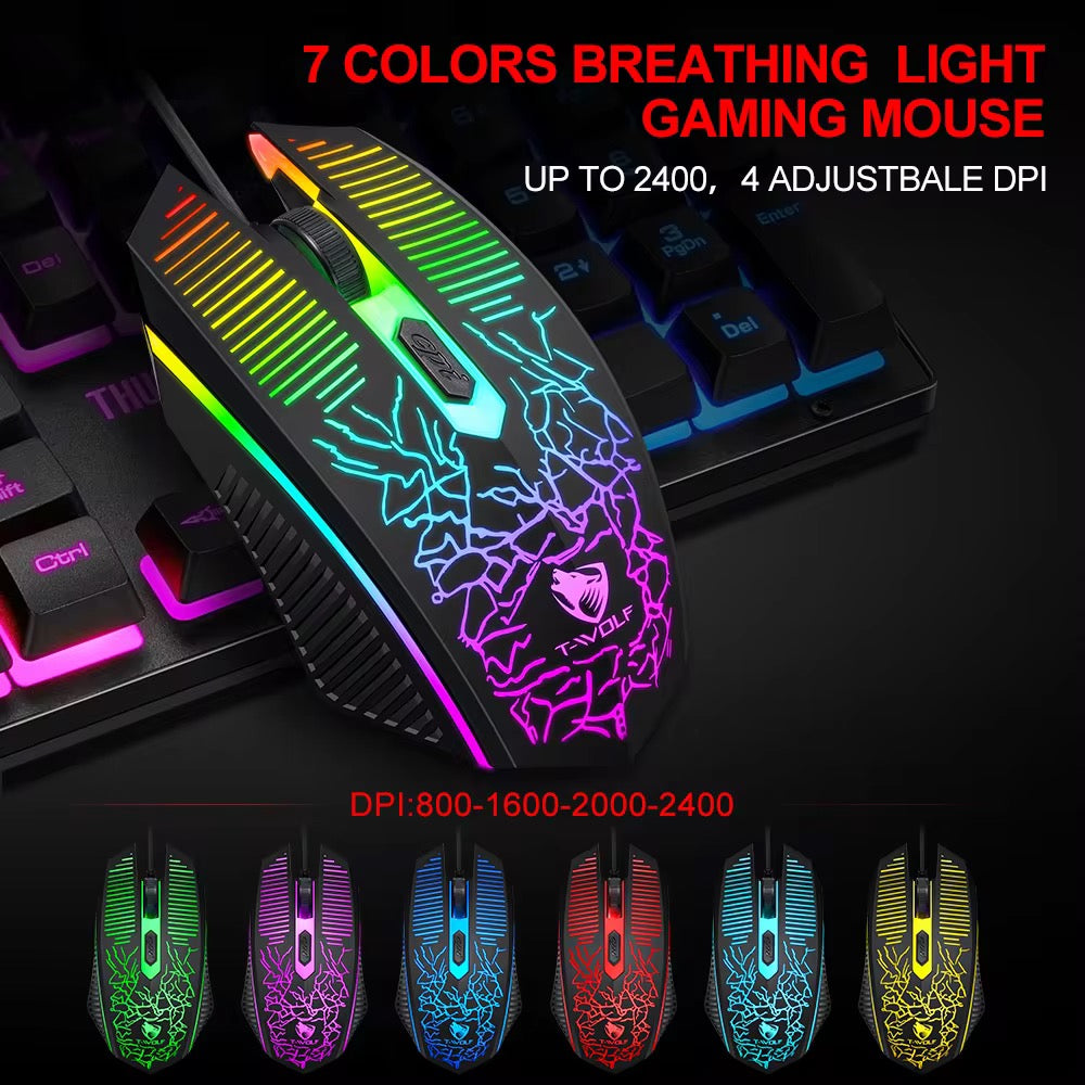 🎮 LEVEL UP YOUR GAME – COMPLETE RGB GAMING SET 🔥
