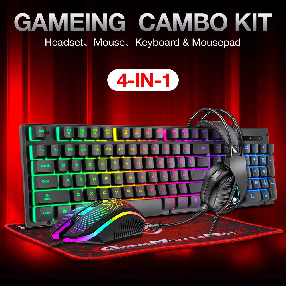 🎮 LEVEL UP YOUR GAME – COMPLETE RGB GAMING SET 🔥