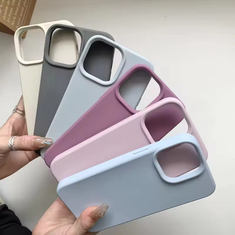 Premium Silicone Style Meets Protection — Choose Your Color, Express Your Personality- for iphone 11 12 13 14 15