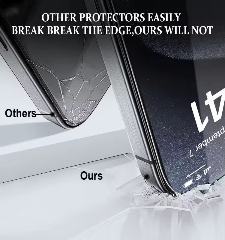 Dust Free Box Tempered Glass Screen Protector compatible phone for Iphone 16 15 14 13 12 11