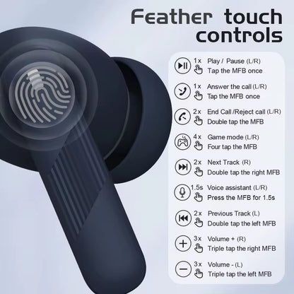 🎧 WIRELESS SPORTS EARPHONES
Crystal Clear Sound | Feather Touch Controls | True Comfort