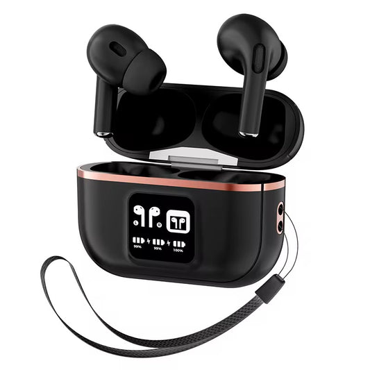 Wireless Earbuds with Smart Display & Premium Sound Quality