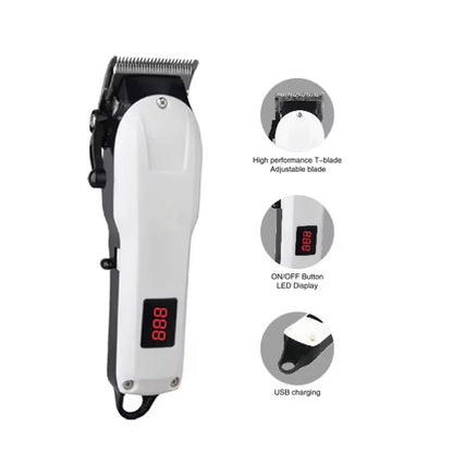 Rechargeable Hair Clipper – Safe, Sharp & Skin-Friendly