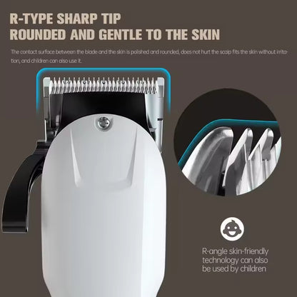Rechargeable Hair Clipper – Safe, Sharp & Skin-Friendly