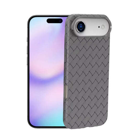 🌟 All-Inclusive Woven Pattern Case for iPhone 17 Series