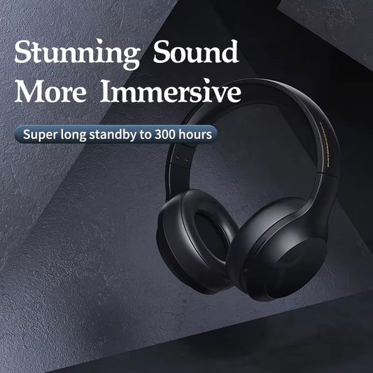 Immersive Wireless Headphones
🎧 Stunning Sound, More Immersive
Experience sound like never before.
Engineered for clarity, comfort, and convenience—these wireless headphones deliver stunning audio whether you're on the go, working, or relaxing.