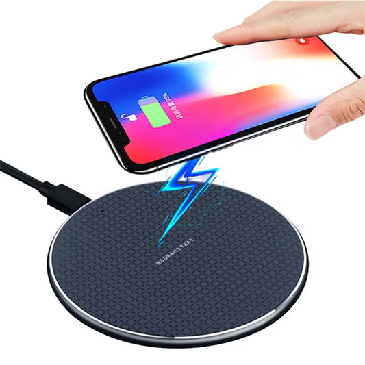 🔌 Ultra Slim Wireless Fast Charger
Say Goodbye to Cables – Charge Smarter, Not Harder