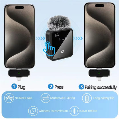 🎤 Crystal Clear Audio Anywhere You Go
Intelligent Noise Reduction Wireless Microphone System