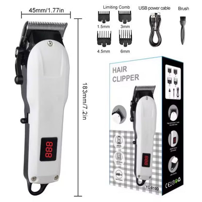 Rechargeable Hair Clipper – Safe, Sharp & Skin-Friendly