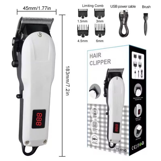 Rechargeable Hair Clipper – Safe, Sharp & Skin-Friendly
