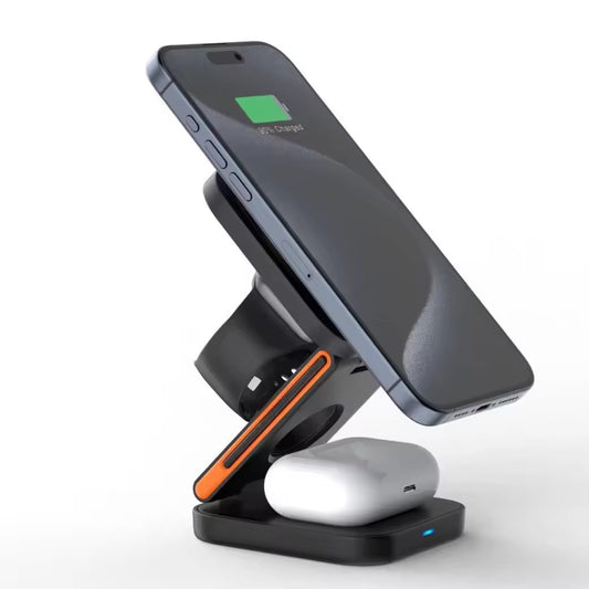 🔌 3-in-1 Magnetic Wireless Charging Stand
Charge Smarter. Live Freer.
