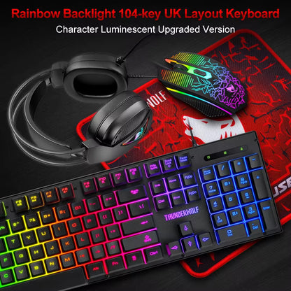 🎮 LEVEL UP YOUR GAME – COMPLETE RGB GAMING SET 🔥