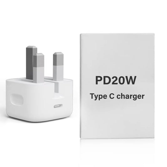🔌 PD 20W Type-C Fast Charger
Supercharge Your Devices with Speed, Safety & Style
