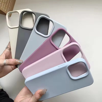 Premium Silicone Style Meets Protection — Choose Your Color, Express Your Personality- for  iphone 11 12 13 14 15