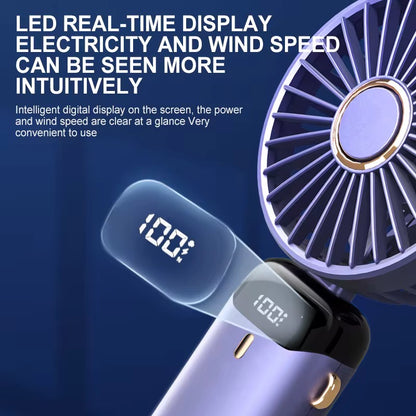 Portable Rechargeable Handheld Fan