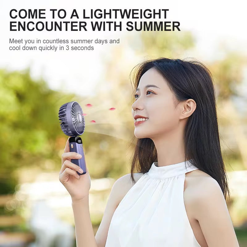 Portable Rechargeable Handheld Fan