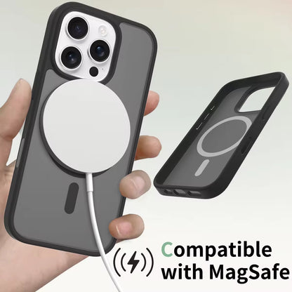 Premium iPhone 15/16 Pro Case – MagSafe Compatible Give your iPhone 15/16 Pro the ultimate protection it deserves without compromising on style or convenience. This sleek MagSafe-compatible case is designed for modern iPhone users who demand durability