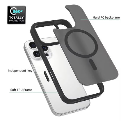 Premium iPhone 15/16 Pro Case – MagSafe Compatible Give your iPhone 15/16 Pro the ultimate protection it deserves without compromising on style or convenience. This sleek MagSafe-compatible case is designed for modern iPhone users who demand durability
