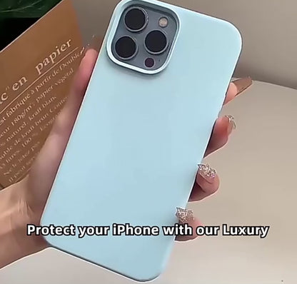 Premium Silicone Style Meets Protection — Choose Your Color, Express Your Personality- for  iphone 11 12 13 14 15
