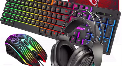 🎮 LEVEL UP YOUR GAME – COMPLETE RGB GAMING SET 🔥
