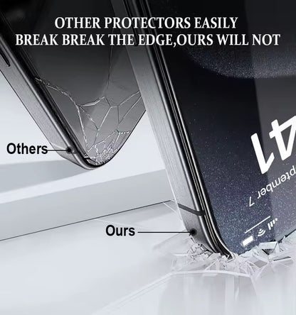 Dust Free Box Tempered Glass Screen Protector compatible phone for Iphone 16 15 14 13 12 11